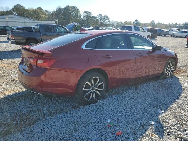 1G1ZG5ST5MF017976 - 2021 CHEVROLET MALIBU RS წითელი ფოტო 3