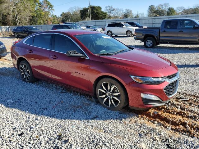 1G1ZG5ST5MF017976 - 2021 CHEVROLET MALIBU RS წითელი ფოტო 4