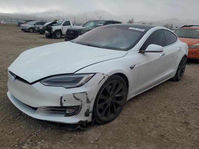 5YJSA1E29LF362159 - 2020 TESLA MODEL S WHITE photo 1