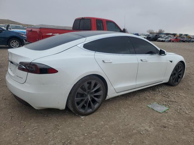5YJSA1E29LF362159 - 2020 TESLA MODEL S WHITE photo 3