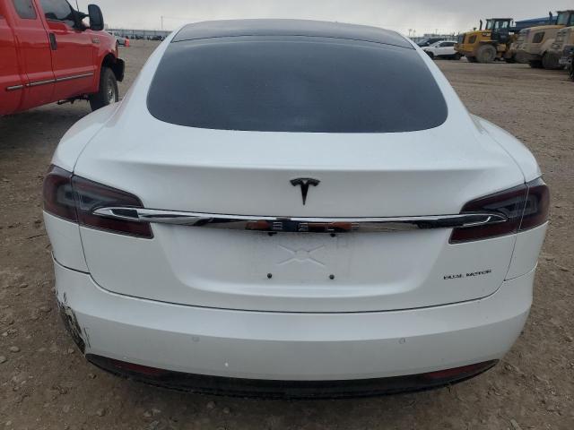 5YJSA1E29LF362159 - 2020 TESLA MODEL S WHITE photo 6