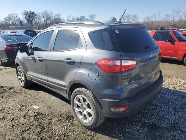 MAJ3P1TE2JC166161 - 2018 FORD ECOSPORT SE ნაცრისფერი ფოტო 2