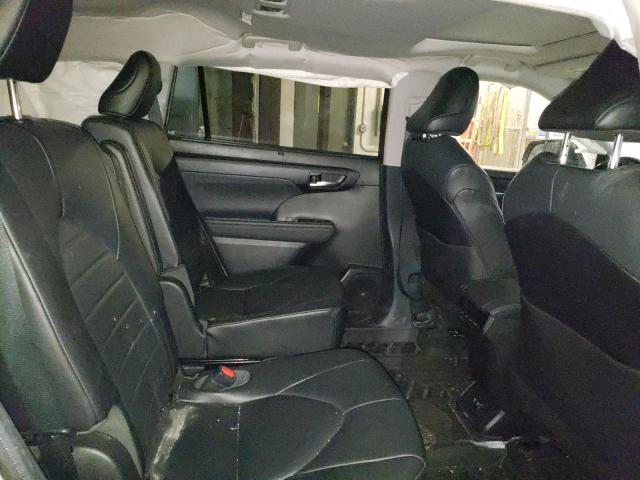 5TDGZRBH8MS072921 - 2021 TOYOTA HIGHLANDER XLE 银色 照片 10