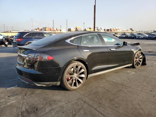 5YJSA1H21EFP62750 - 2014 TESLA MODEL S BLACK photo 3