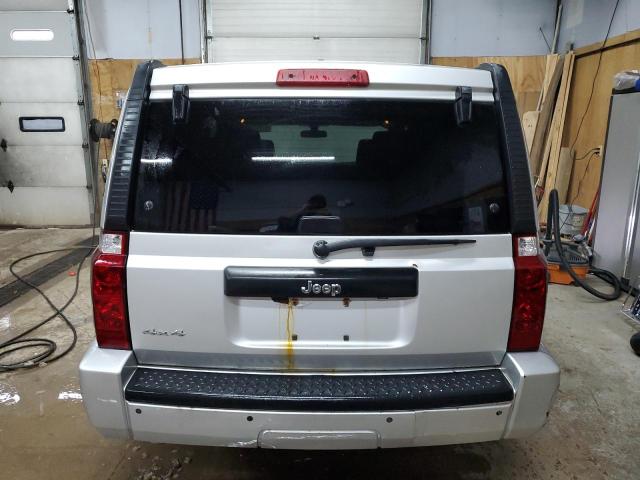 1J8HG48K58C208793 - 2008 JEEP COMMANDER SPORT Մոխրագույն լուսանկար 6