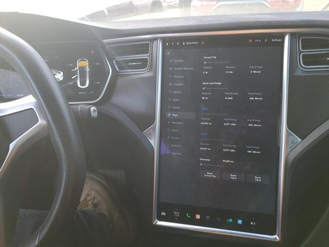 5YJSA1E24GF158505 - 2016 TESLA MODEL S WHITE photo 9