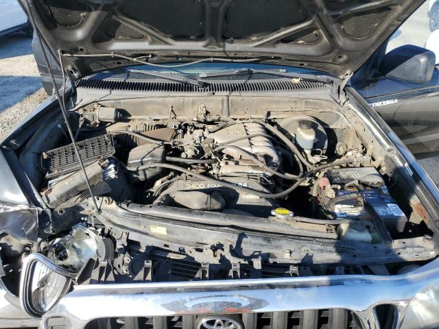 5TEGN92N02Z077452 - 2002 TOYOTA TACOMA DOUBLE CAB PRERUNNER BLACK photo 11