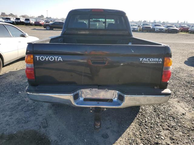 5TEGN92N02Z077452 - 2002 TOYOTA TACOMA DOUBLE CAB PRERUNNER BLACK photo 6