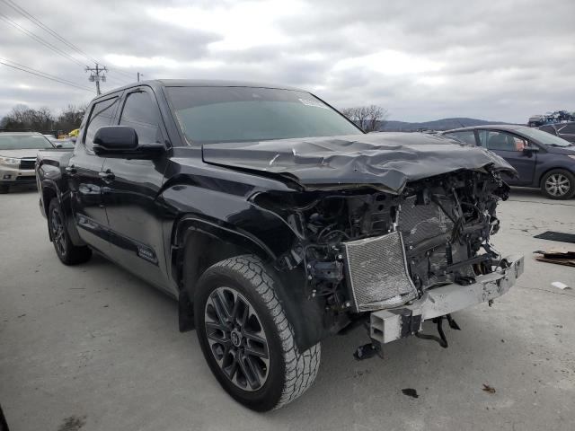 5TFNA5DB1PX087193 - 2023 TOYOTA TUNDRA CREWMAX PLATINUM Schwarz Foto 4