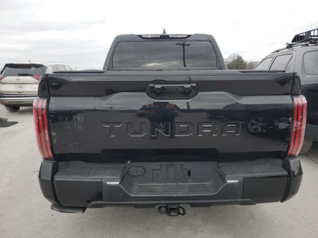 5TFNA5DB1PX087193 - 2023 TOYOTA TUNDRA CREWMAX PLATINUM Schwarz Foto 6