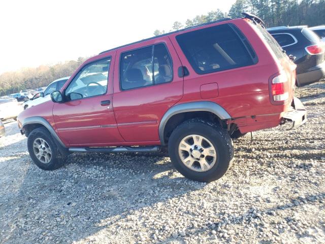 JN8AR07S9YW434755 - 2000 NISSAN PATHFINDER LE RED photo 2