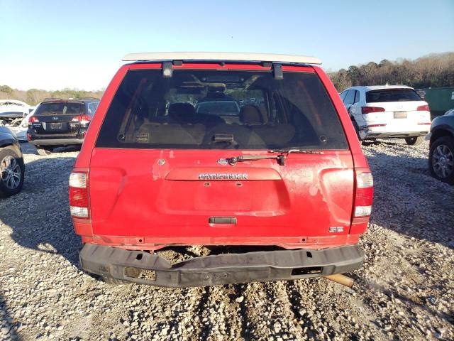 JN8AR07S9YW434755 - 2000 NISSAN PATHFINDER LE RED photo 6
