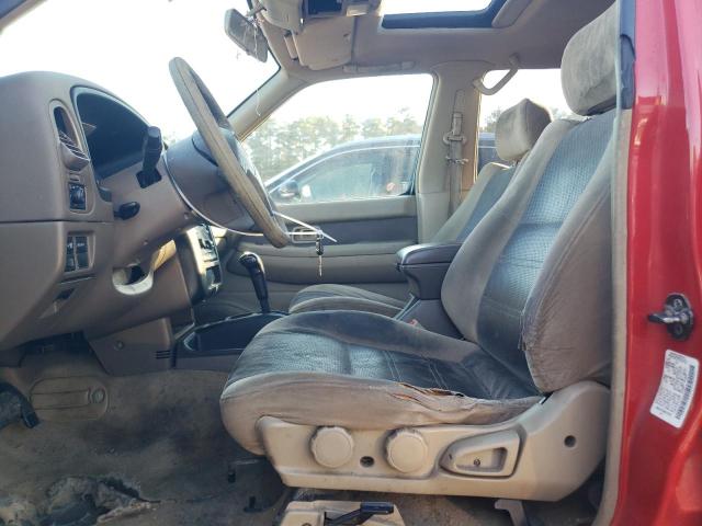 JN8AR07S9YW434755 - 2000 NISSAN PATHFINDER LE RED photo 7