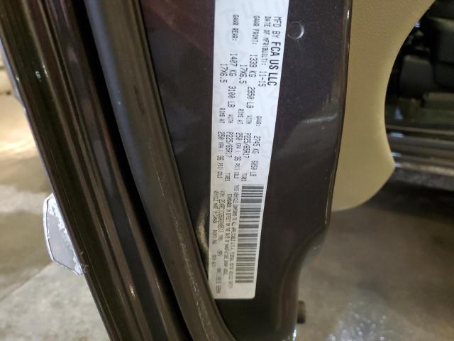 2C4RC1CG5GR208517 - 2016 CHRYSLER TOWN & COU TOURING L GRAY photo 13