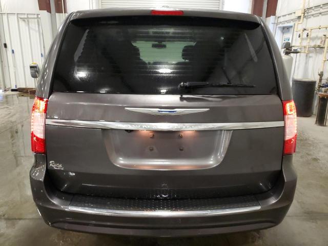 2C4RC1CG5GR208517 - 2016 CHRYSLER TOWN & COU TOURING L GRAY photo 6