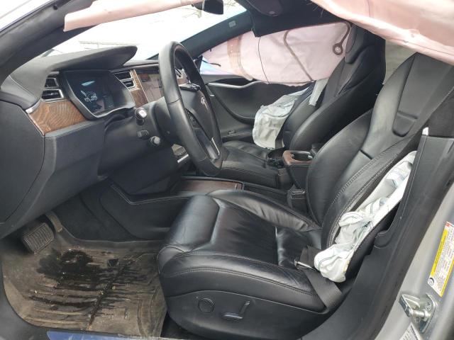 5YJSA1E25HF200360 - 2017 TESLA MODEL S 银色 照片 7