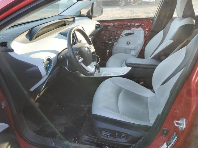 JTDKARFP6H3053570 - 2017 TOYOTA PRIUS PRIM წითელი ფოტო 7