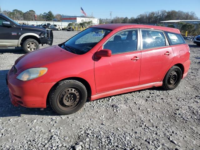2T1KR32E83C108563 - 2003 TOYOTA COROLLA MA XR RED photo 1