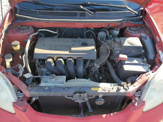 2T1KR32E83C108563 - 2003 TOYOTA COROLLA MA XR RED photo 11