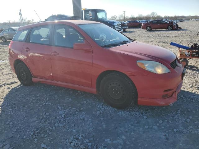 2T1KR32E83C108563 - 2003 TOYOTA COROLLA MA XR RED photo 4