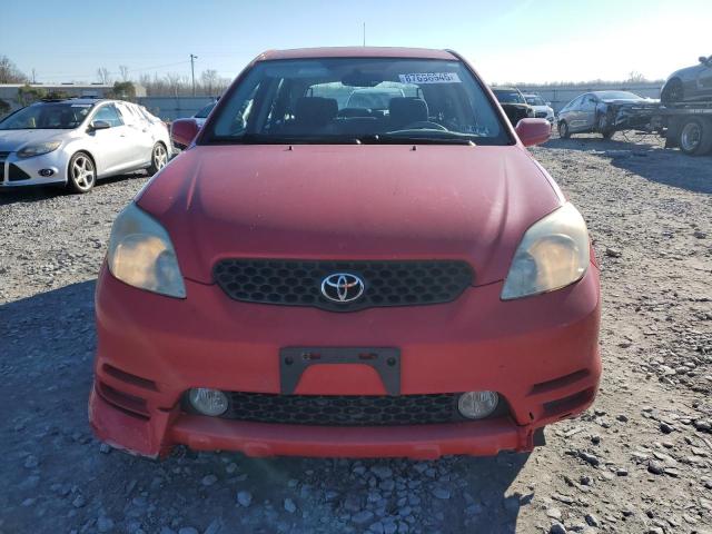 2T1KR32E83C108563 - 2003 TOYOTA COROLLA MA XR RED photo 5