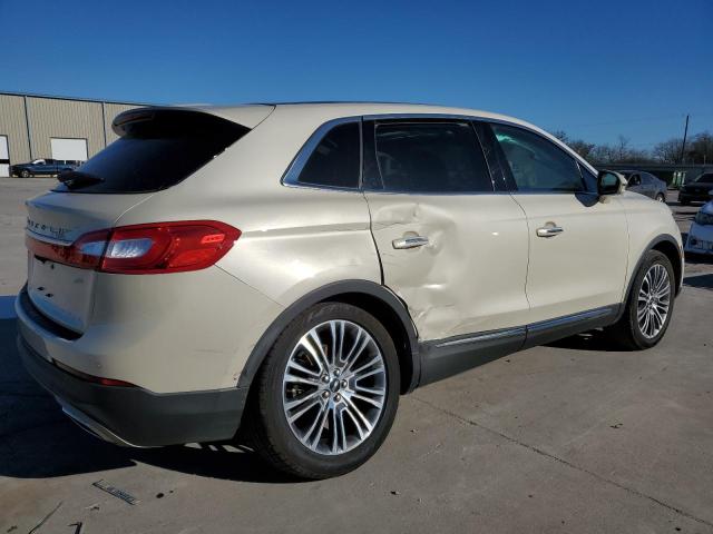 2LMTJ6LRXGBL77239 - 2016 LINCOLN MKX RESERVE TAN photo 3