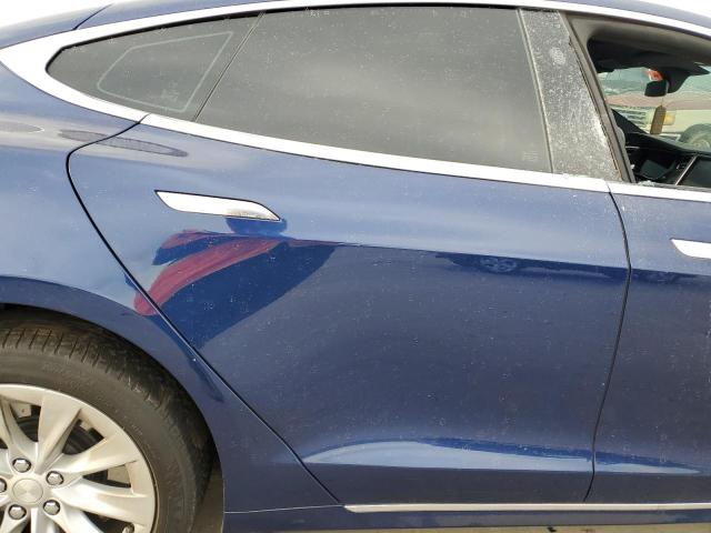 5YJSA1E26HF186906 - 2017 TESLA MODEL S BLUE photo 10