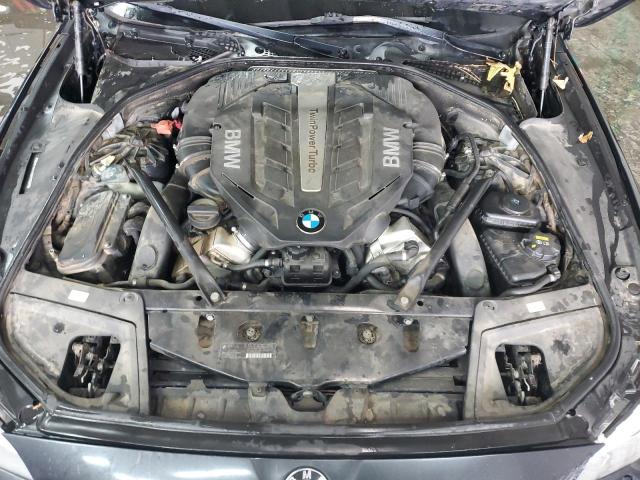 WBAFU9C59DDY70691 - 2013 BMW 550 XI CHARCOAL photo 11