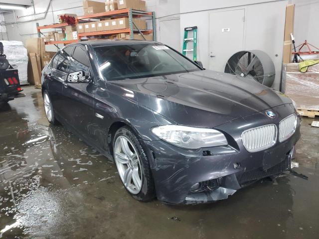 WBAFU9C59DDY70691 - 2013 BMW 550 XI CHARCOAL photo 4