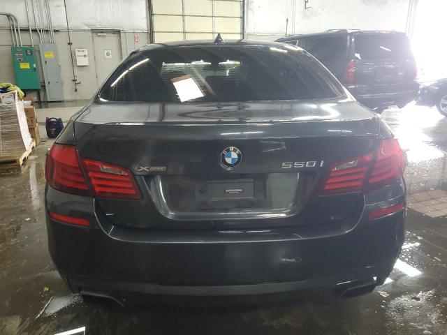 WBAFU9C59DDY70691 - 2013 BMW 550 XI CHARCOAL photo 6