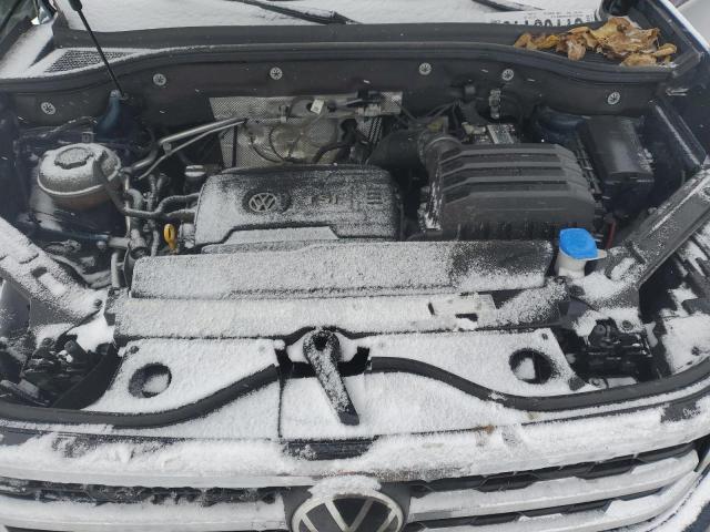 1V24C2CA7LC204613 - 2020 VOLKSWAGEN ATLAS CROS SE BLUE photo 11