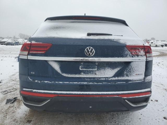 1V24C2CA7LC204613 - 2020 VOLKSWAGEN ATLAS CROS SE BLUE photo 6