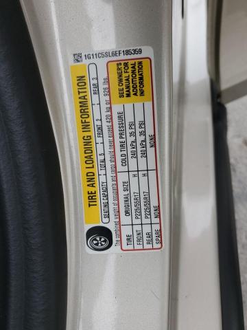 1G11C5SL6EF185359 - 2014 CHEVROLET MALIBU 1LT GOLD photo 12