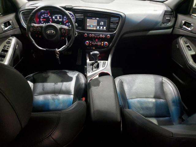 5XXGR4A6XFG382169 - 2015 KIA OPTIMA SX SILVER photo 8