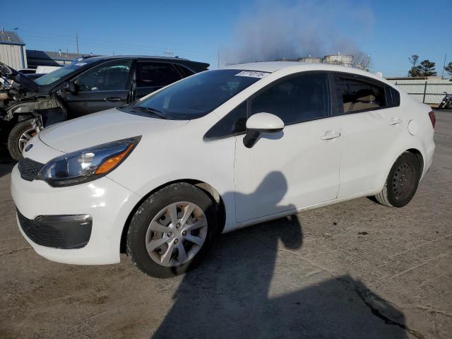 KNADM4A33G6667591 - 2016 KIA RIO LX WHITE photo 1