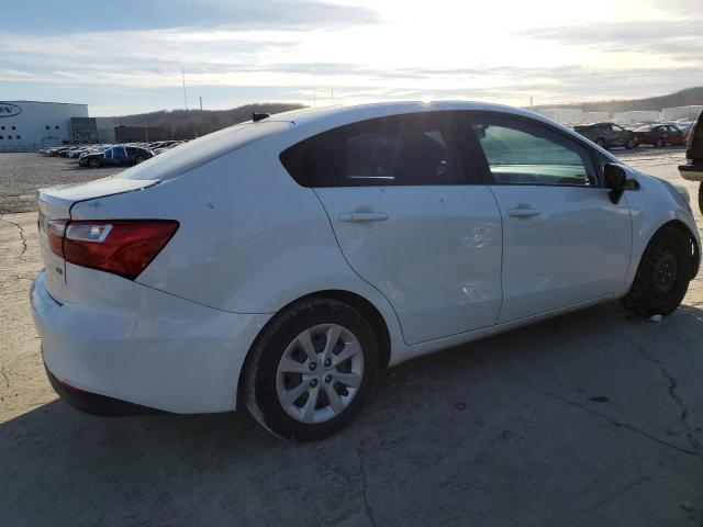 KNADM4A33G6667591 - 2016 KIA RIO LX WHITE photo 3