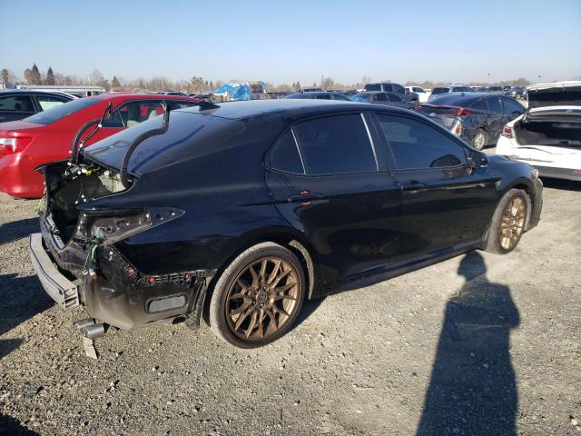 4T1G11AK0PU134314 - 2023 TOYOTA CAMRY SE NIGHT SHADE BLACK photo 3