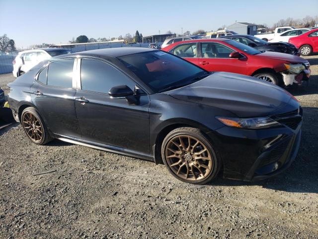 4T1G11AK0PU134314 - 2023 TOYOTA CAMRY SE NIGHT SHADE BLACK photo 4