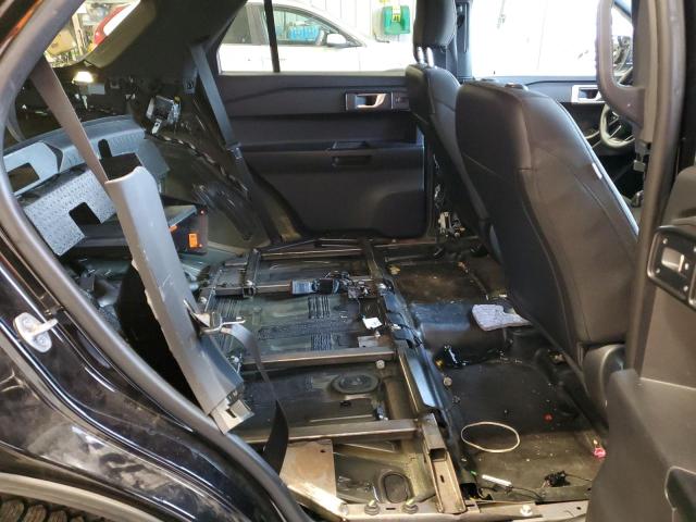 1FM5K8AB2NGA27211 - 2022 FORD EXPLORER POLICE INTERCEPTOR 黑色 照片 10