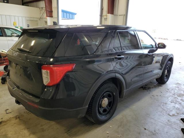 1FM5K8AB2NGA27211 - 2022 FORD EXPLORER POLICE INTERCEPTOR 黑色 照片 3