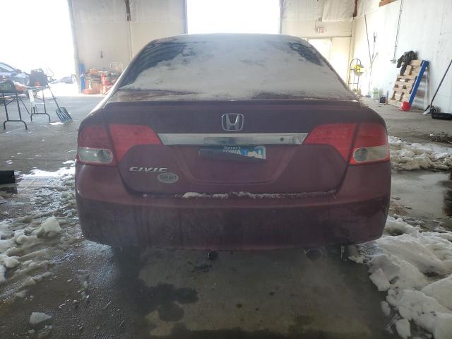 19XFA1F64AE074488 - 2010 HONDA CIVIC LX-S 勃艮第红 照片 6