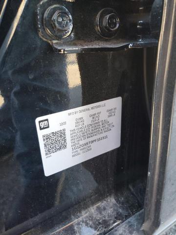 1G1ZG5ST0PF151511 - 2023 CHEVROLET MALIBU RS შავი ფოტო 12