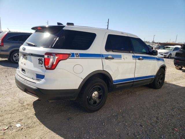 1FM5K8AR4KGA30149 - 2019 FORD EXPLORER POLICE INTERCEPTOR 白色 照片 3