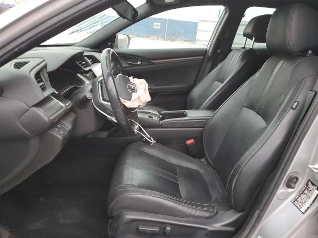 SHHFK7H93JU236451 - 2018 HONDA CIVIC SPORT TOURING SILVER photo 7