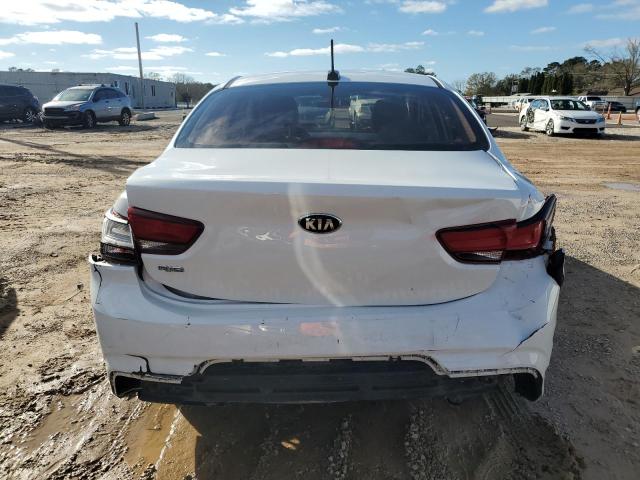 3KPA24AB7JE103916 - 2018 KIA RIO LX WHITE photo 6