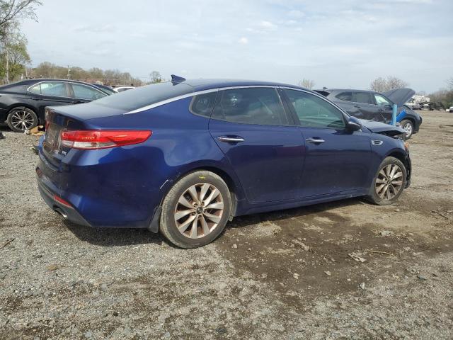 5XXGU4L3XJG230323 - 2018 KIA OPTIMA EX BLUE photo 3
