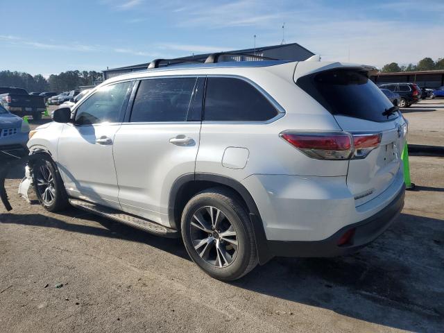 5TDKKRFH4GS169689 - 2016 TOYOTA HIGHLANDER XLE 白色 照片 2