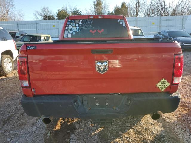 1C6RR6FT4DS724079 - 2013 RAM 1500 ST RED photo 6