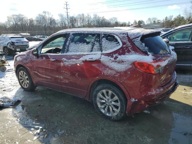 LRBFXBSA3HD009026 - 2017 BUICK ENVISION ESSENCE Կարմիր լուսանկար 2