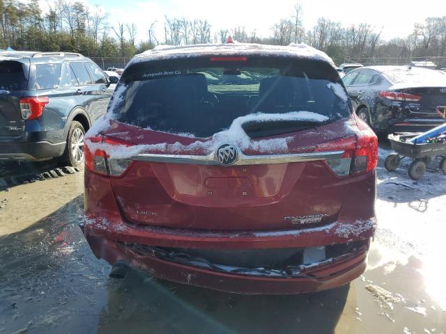 LRBFXBSA3HD009026 - 2017 BUICK ENVISION ESSENCE Կարմիր լուսանկար 6